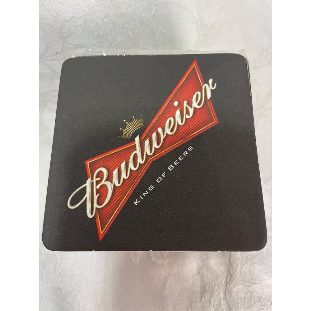 49 Budweiser Red Black Coasters King of Beers